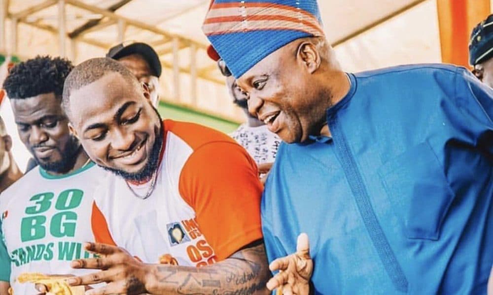 Gov Adeleke To Organize ‘Huge’ Concert With Davido In Osun