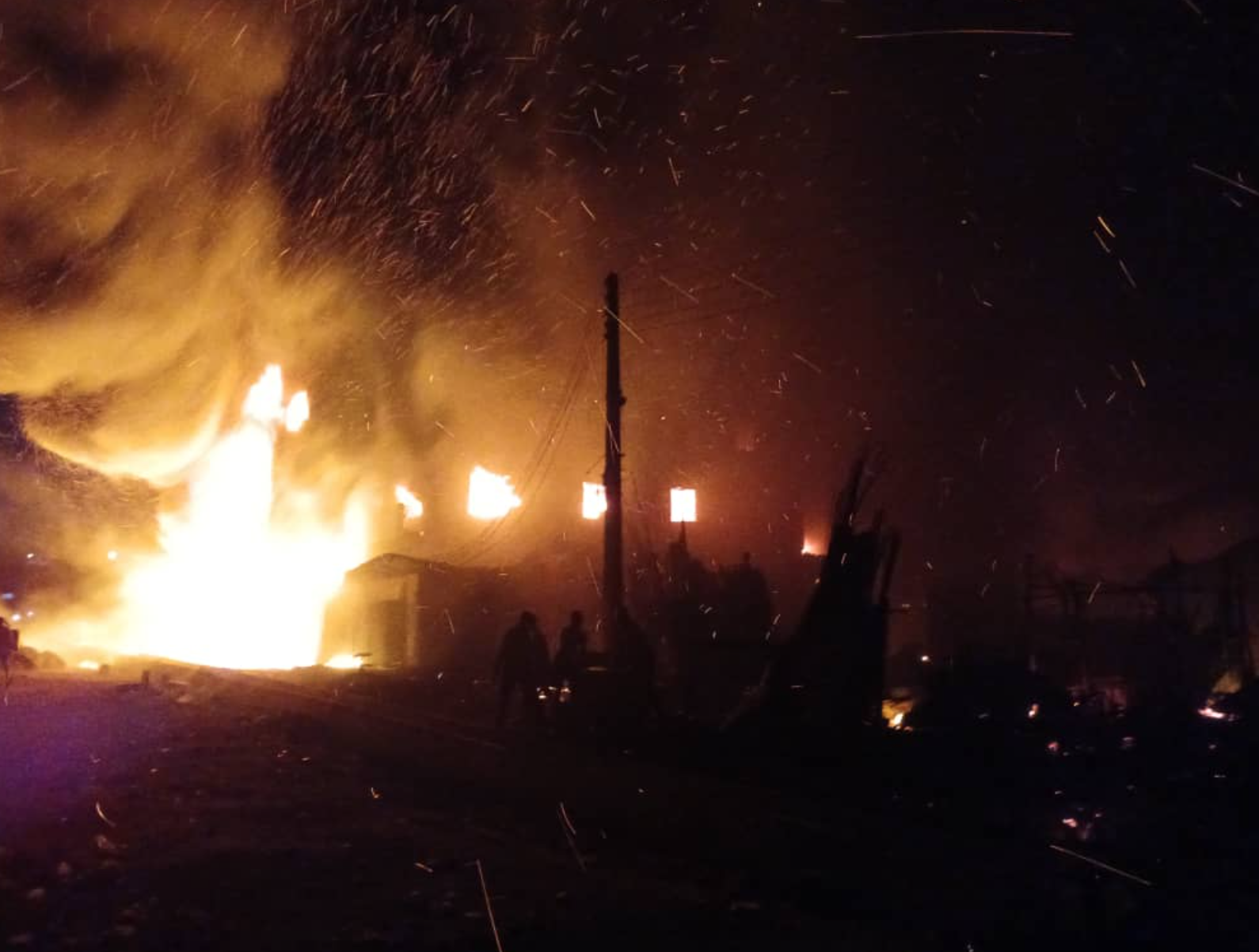 Irate youth burn down police station in Ondo