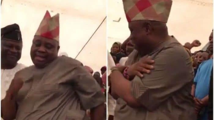 "It Started In My Mother's Womb" - Governor Adeleke Reveals Origin Of His Dance Steps