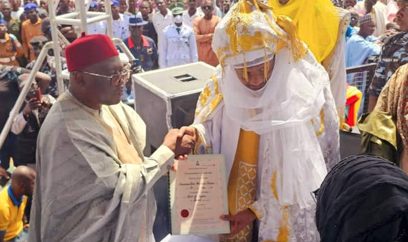 Jubilation as Gov Fintiri installs first Emir of Fufore