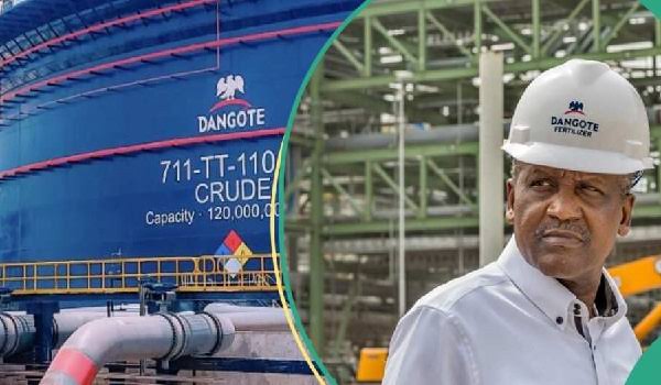 Just in: Dangote Refinery crashes fuel price to N890