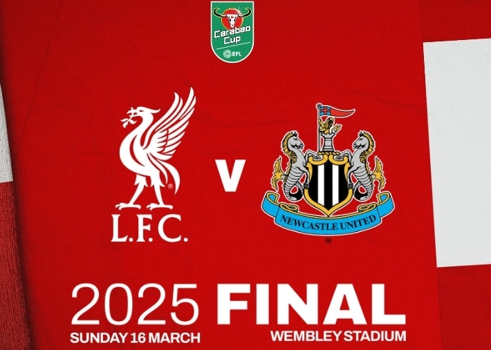 Liverpool To Face Newcastle In 2025 Carabao Cup Final After Thrashing Spurs