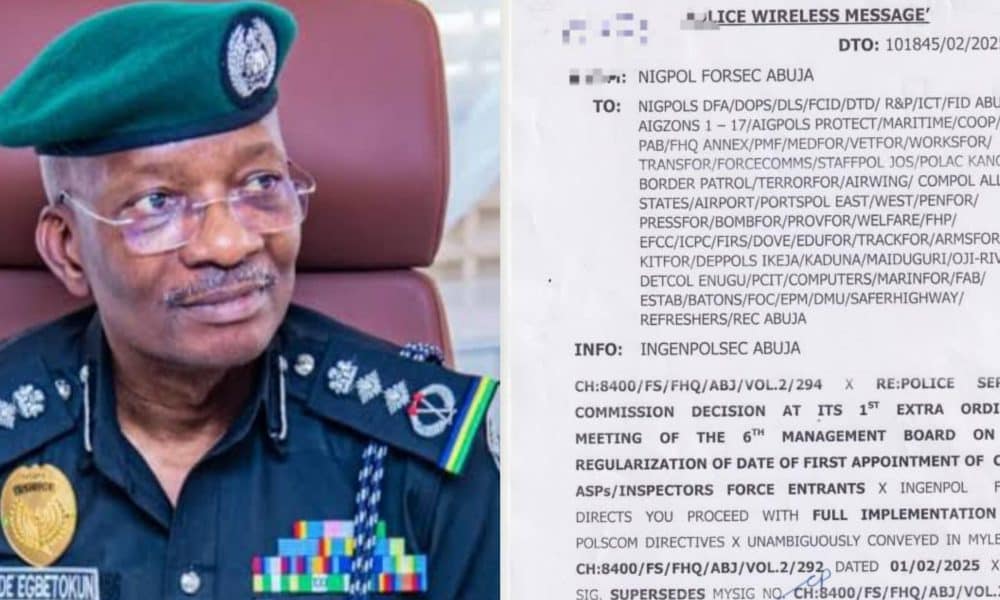 Police Enforce Retirement Of Officers Implicated In Forgery, Age Falsification