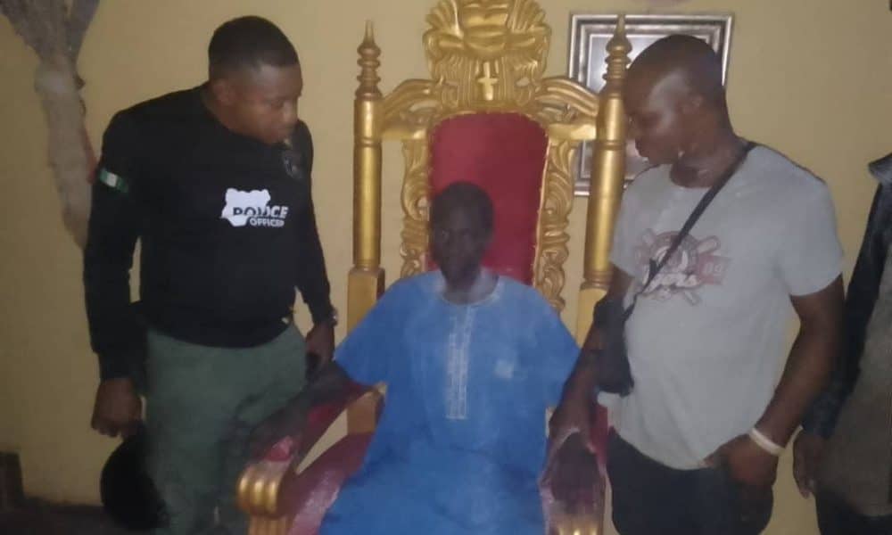 Police Rescue Edo Traditional Ruler