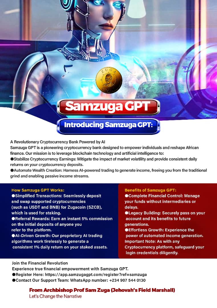 Samzuga GPT Revolutionising Cryptocurrency Banking In Africa And Beyond