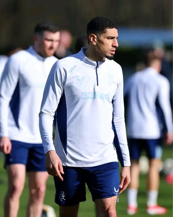 Balogun Returns To Training Ahead Rangers Vs Motherwell