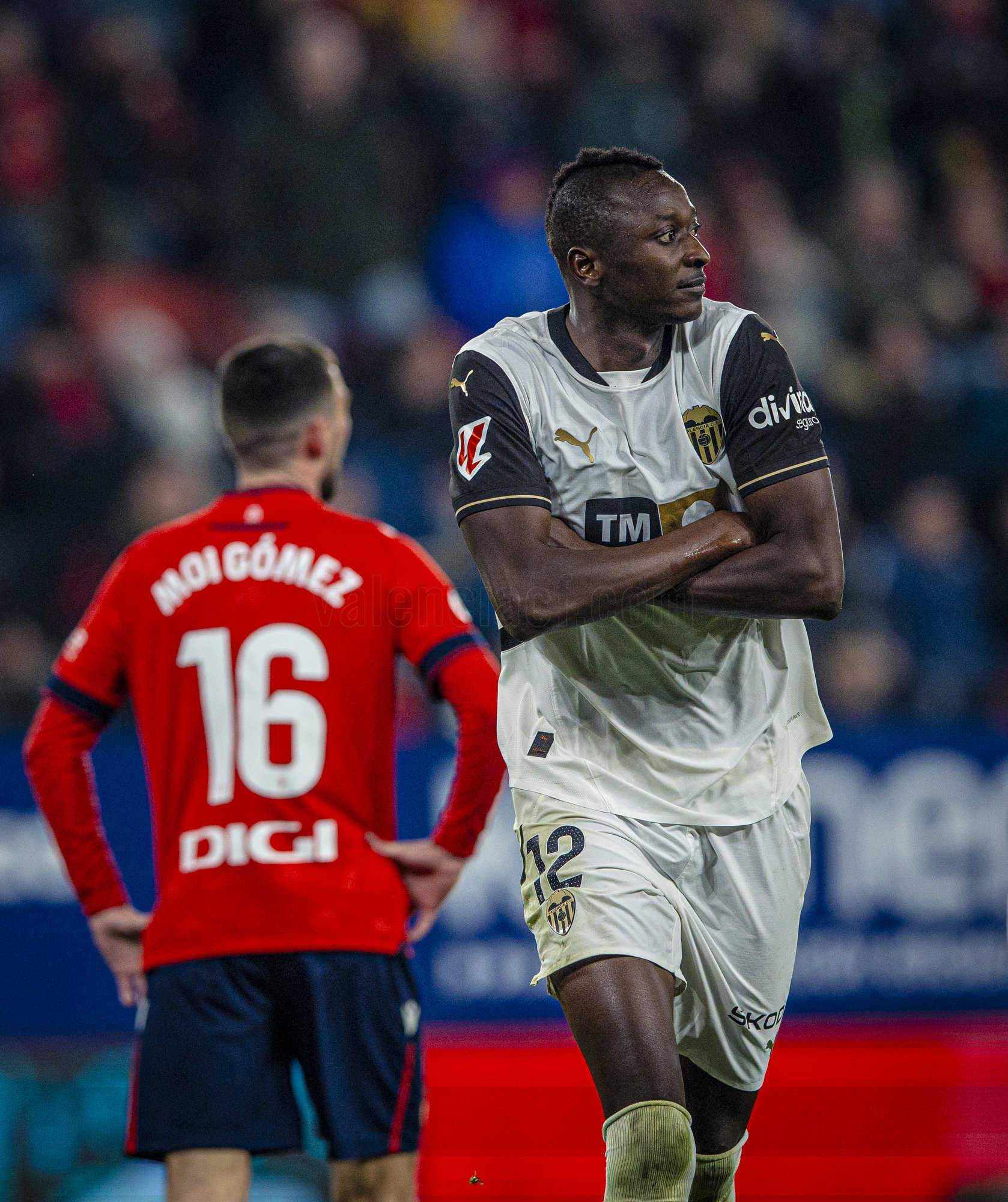 Valencia Coach Elated With Two-Goal Hero Sadiq After Osasuna Draw