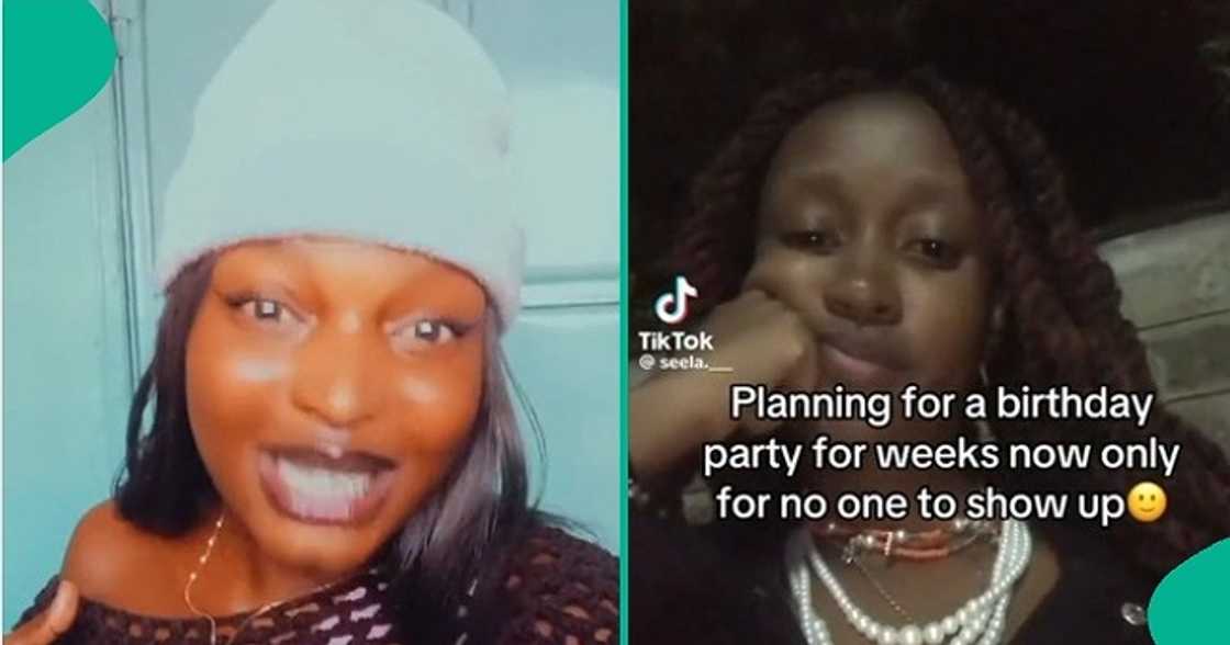 Lady laments after nobody showed up for her birthday party, friend reacts