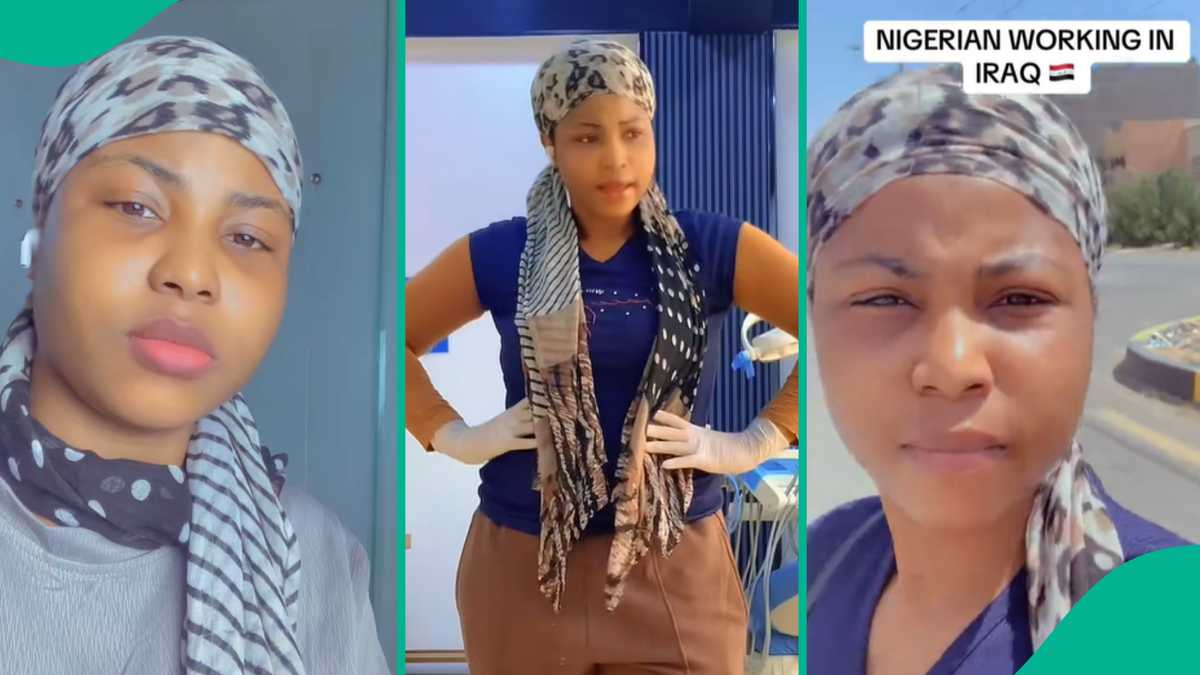 Nigerian Lady Who Lives And Works in Iraq Shares Video Showing The Job She Does