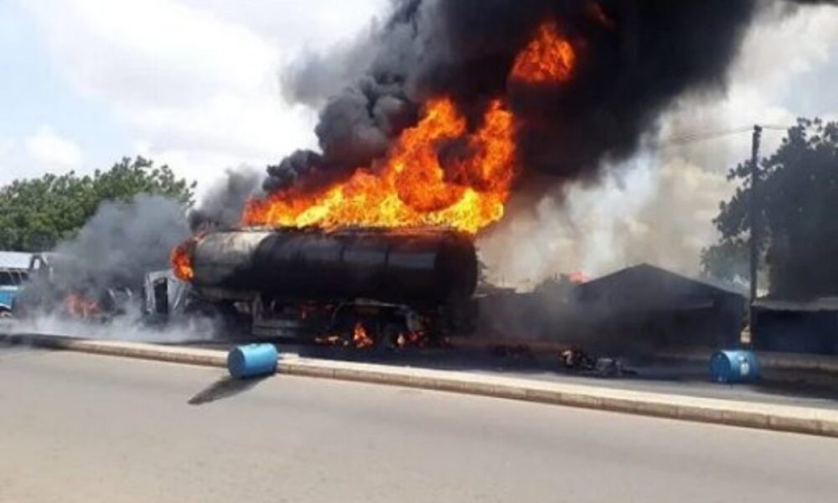 Firefighters Avert Diesel Tanker Fire Outbreak In Kwara